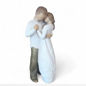 Vintage Willow Tree ‘The Promise’ wooden figurine in good condition